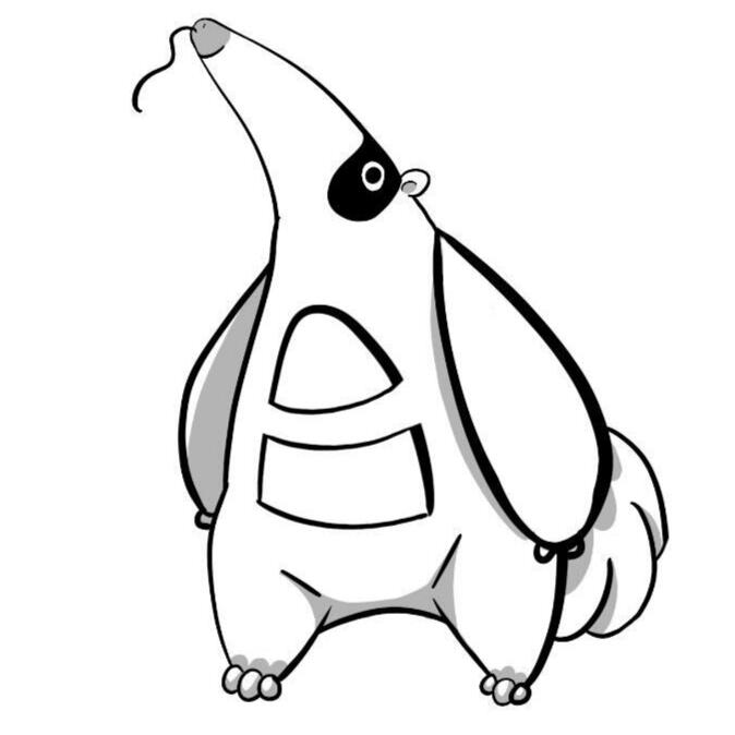 Anonymous Anteaters Logo No Text created by Lidia Majewska
